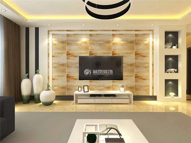 府城名邸-130平-現(xiàn)代風格-客廳3.jpg